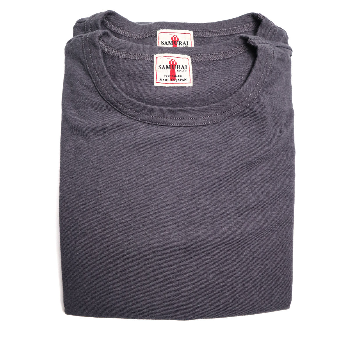 SJ2PST-CREW 2 Pack Loopwheel Tee Charcoal