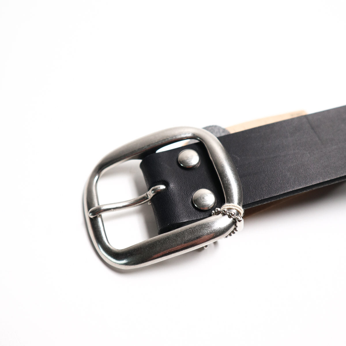 B-81 Leather Belt Black
