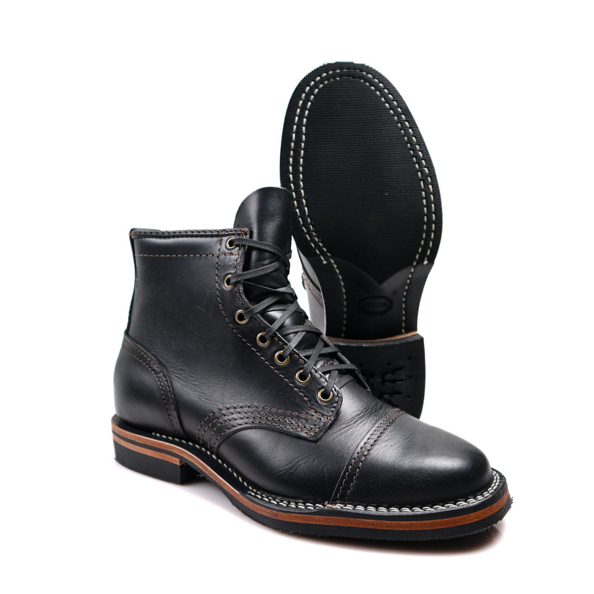 Brooklyn X Wesco Custom Hendrik Horween Wooly Black CXL