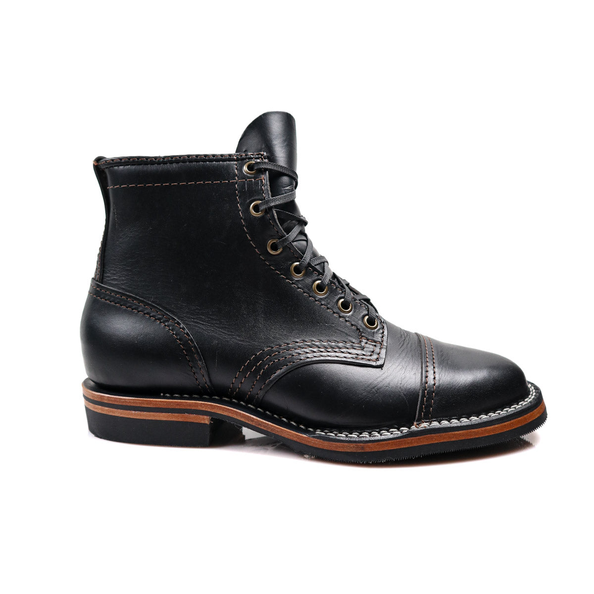 Brooklyn X Wesco Custom Hendrik Horween Wooly Black CXL