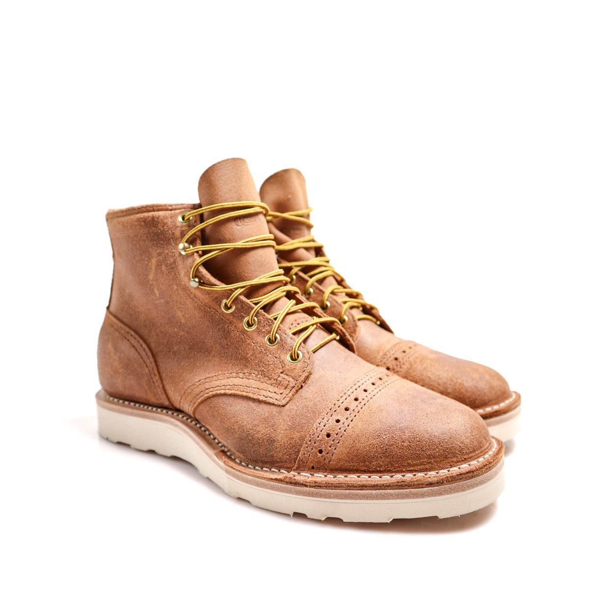 Wesco X Brooklyn Custom Hendrik Horween Wheat Predator Roughout