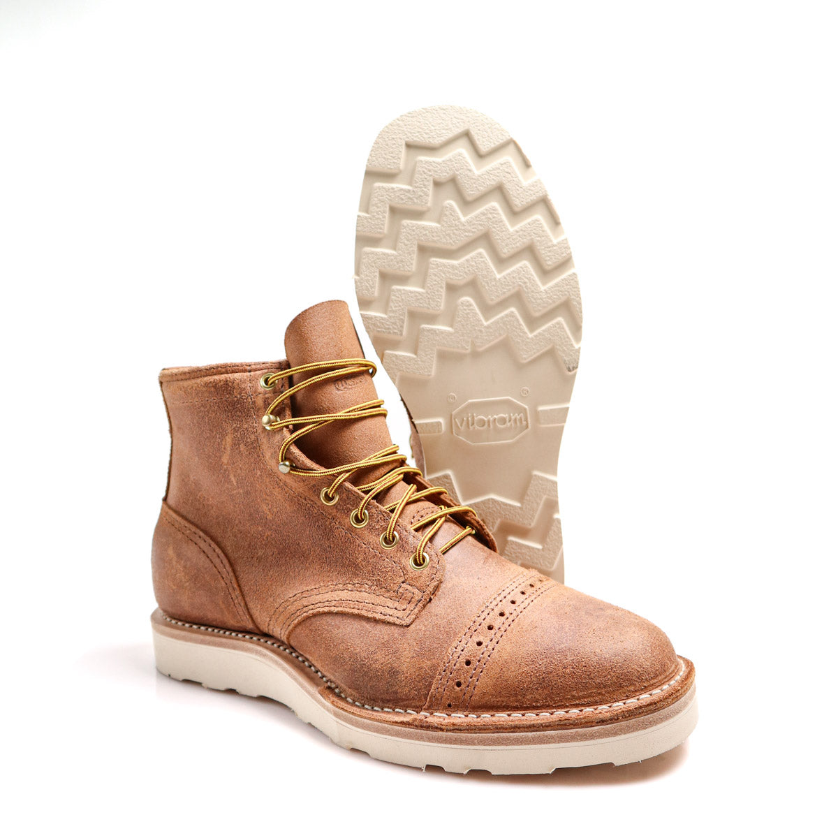Wesco X Brooklyn Custom Hendrik Horween Wheat Predator Roughout