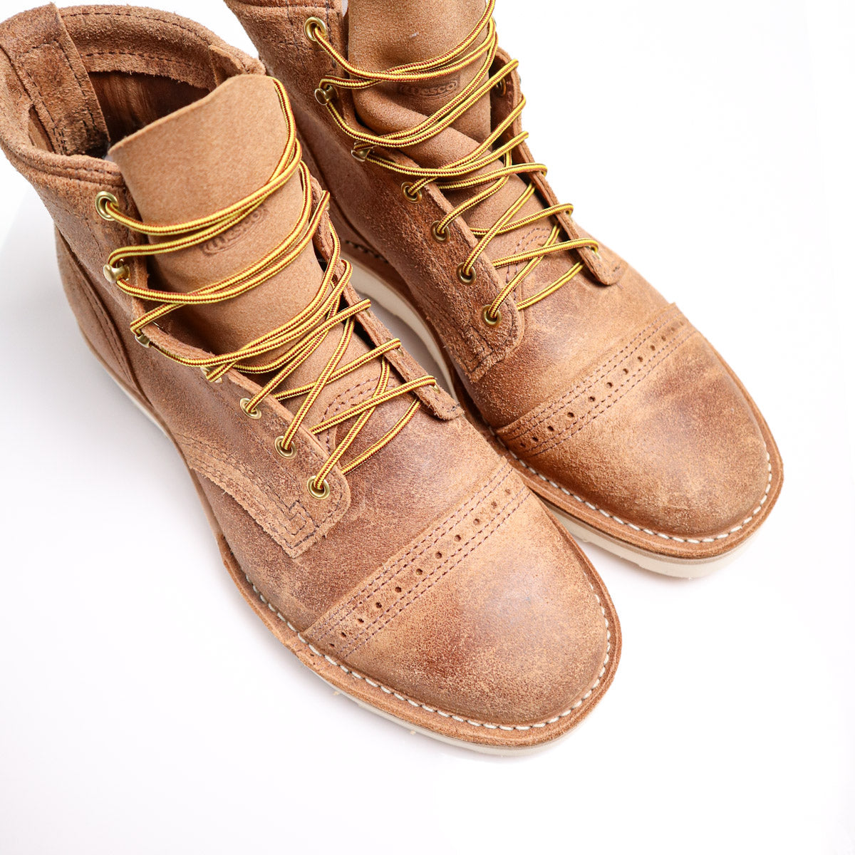 Wesco X Brooklyn Custom Hendrik Horween Wheat Predator Roughout