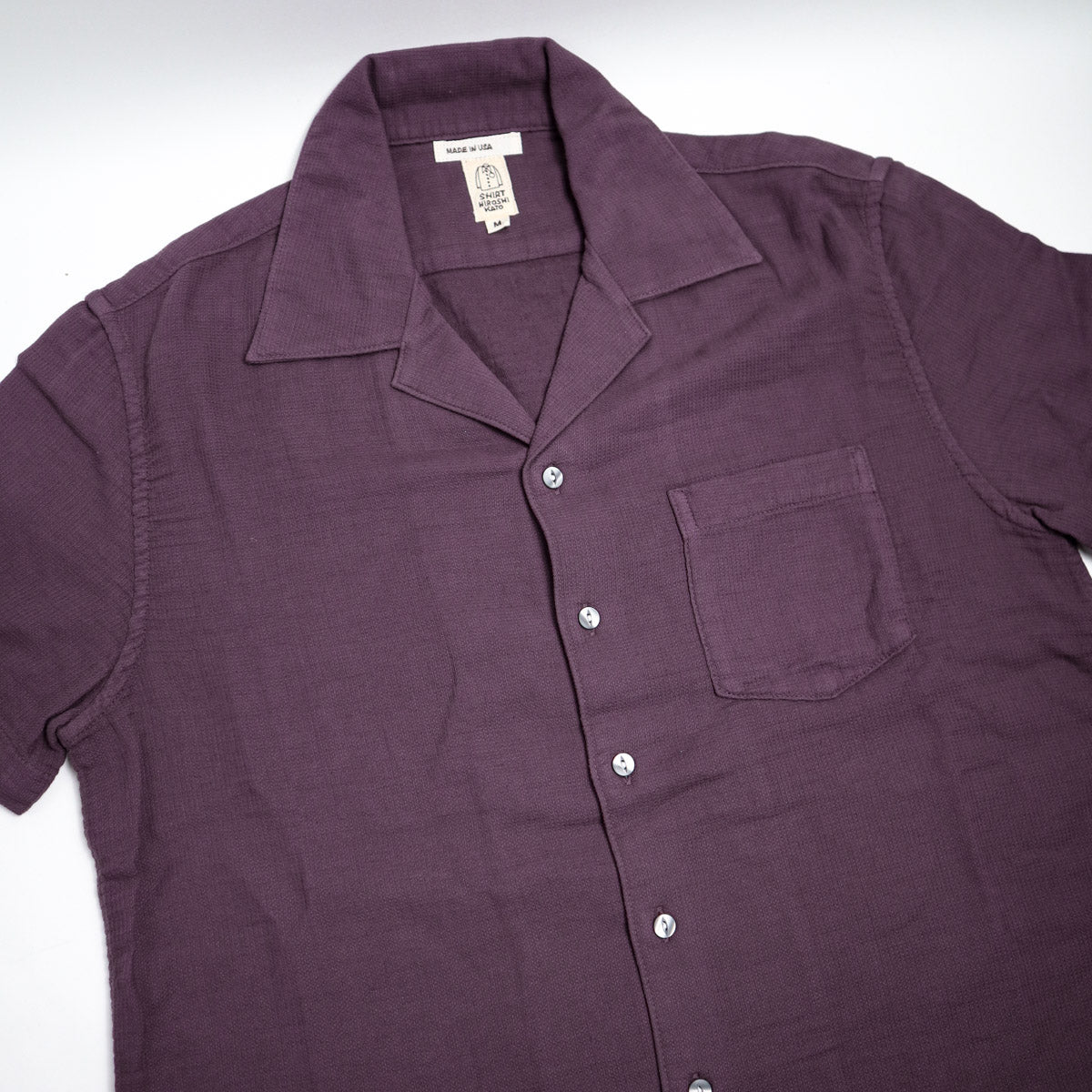 The Wrench S/S Waffle Shirt Merlot