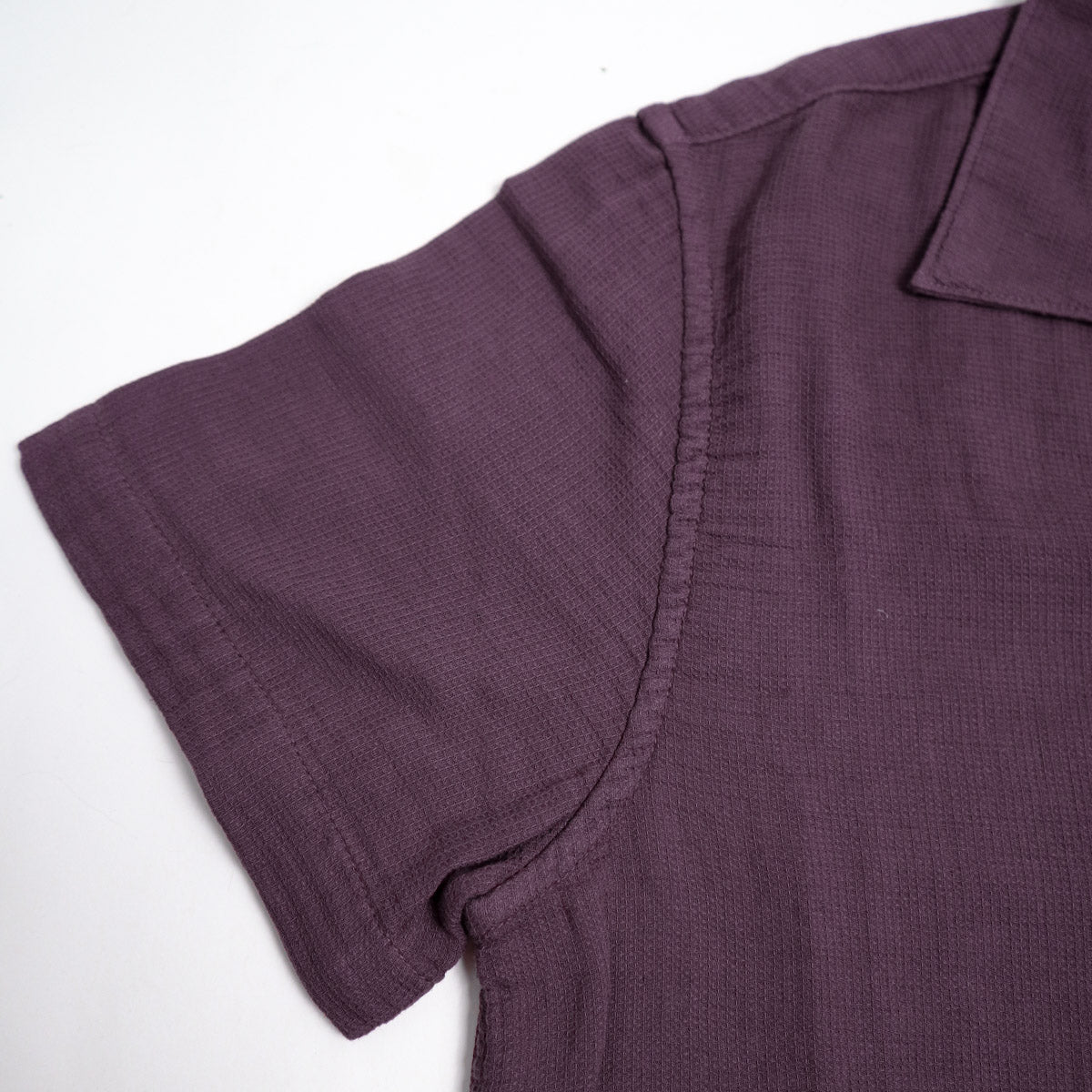 The Wrench S/S Waffle Shirt Merlot