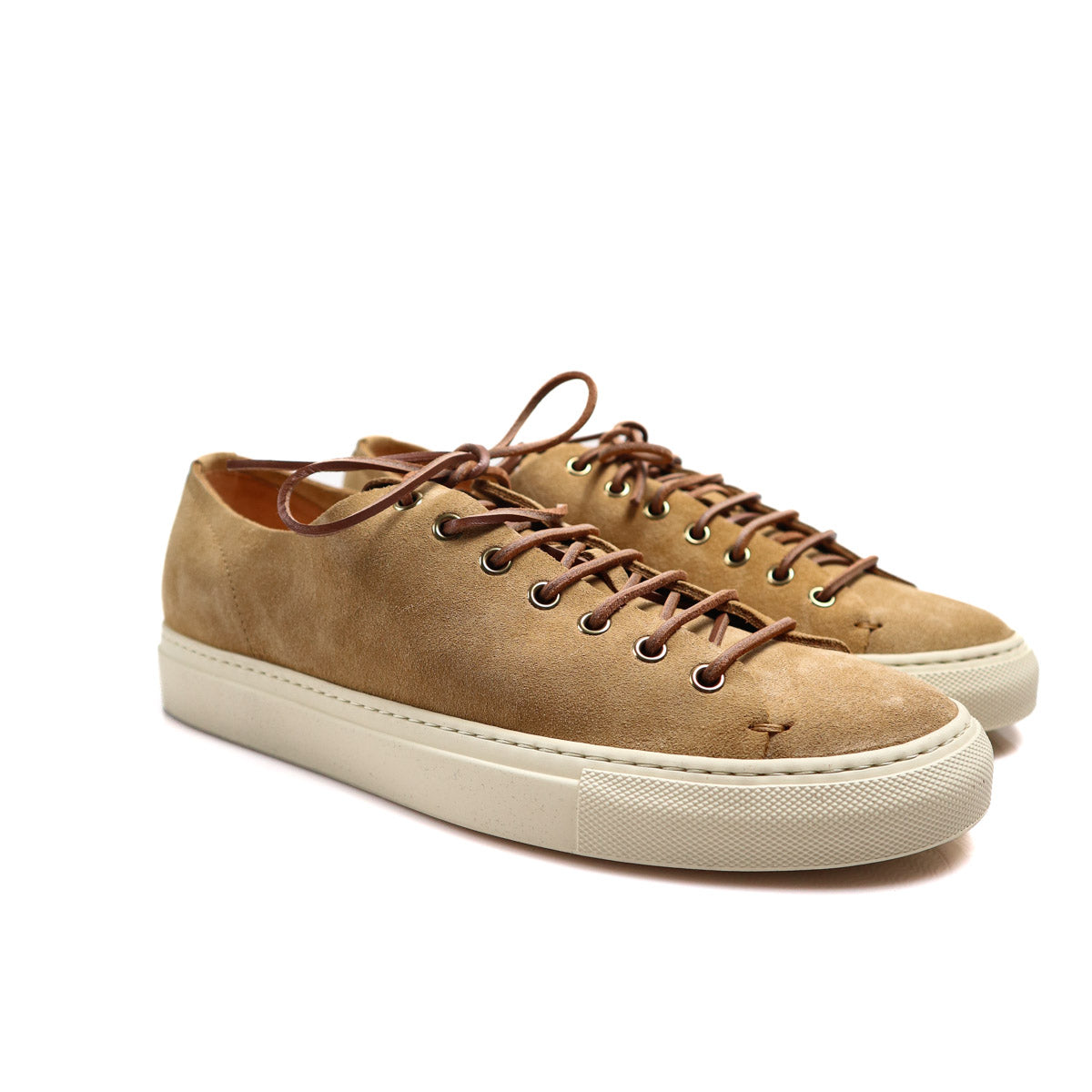 Tanino Sneakers Calfskin Copper Suede