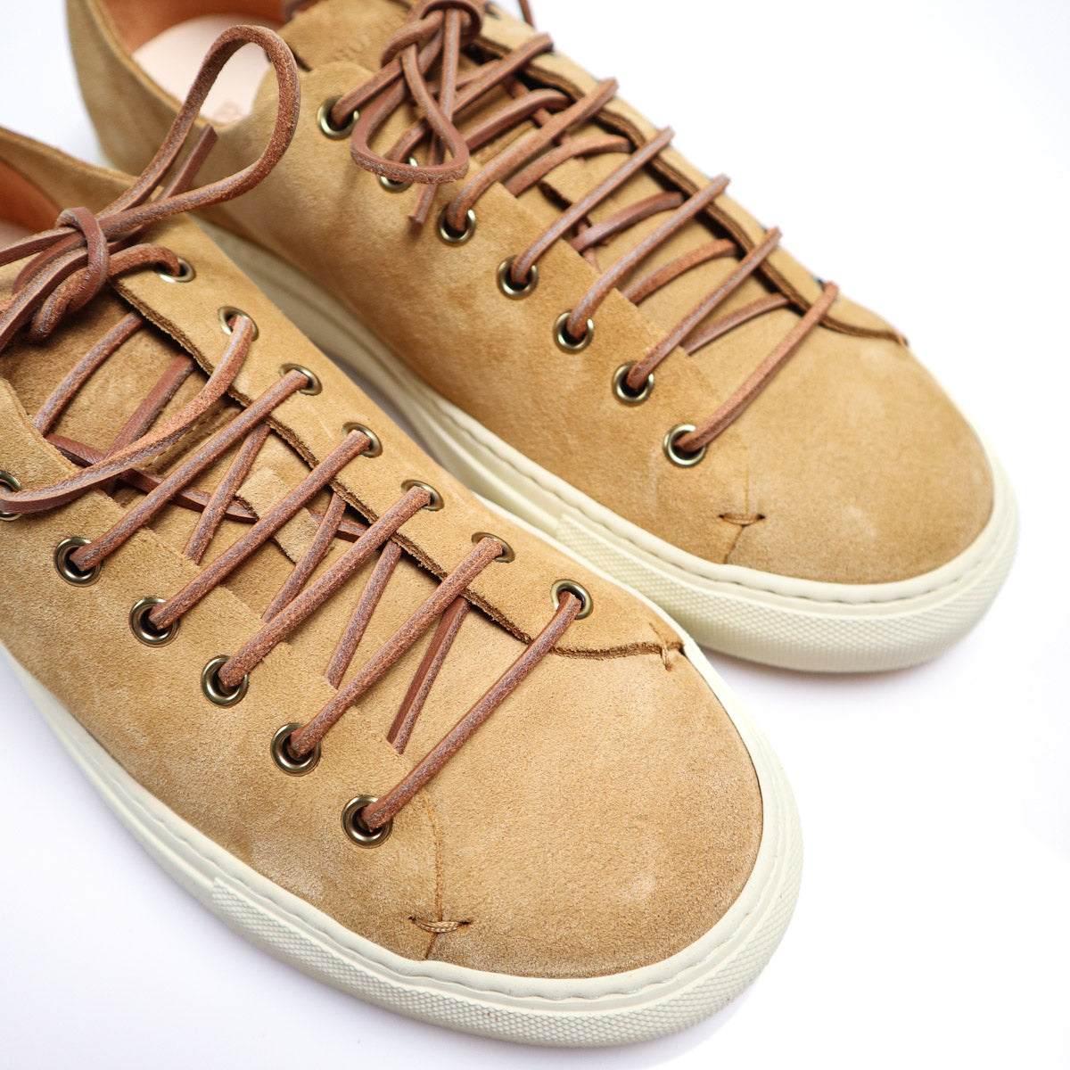 Tanino Sneakers Calfskin Copper Suede