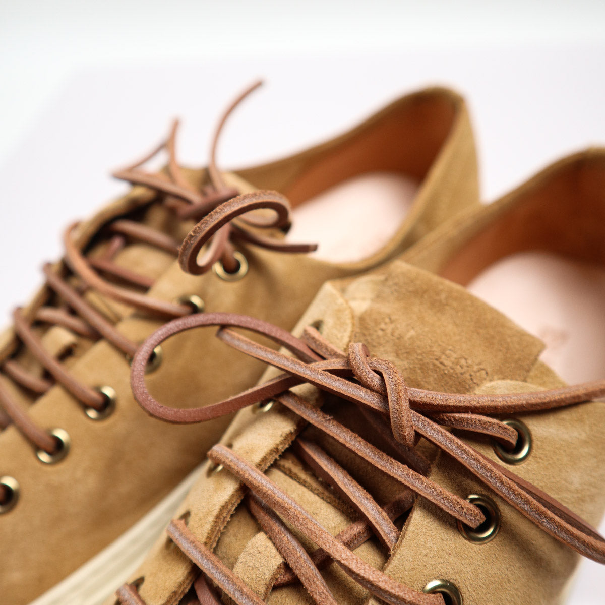 Tanino Sneakers Calfskin Copper Suede