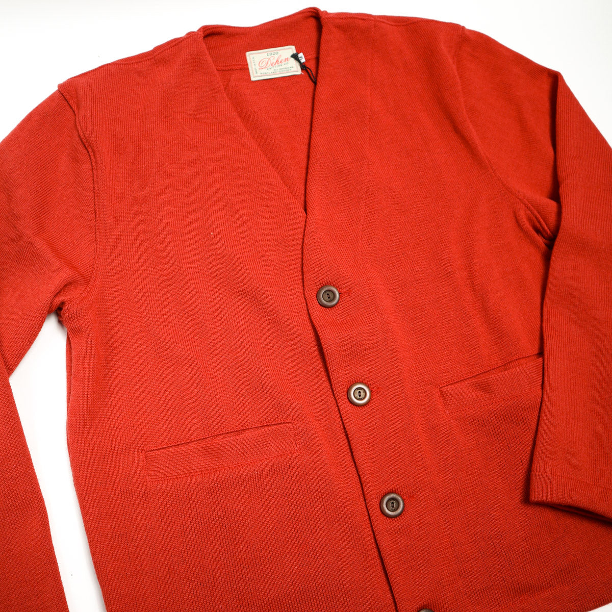 Slouchy Cardigan Sweater Forster Red