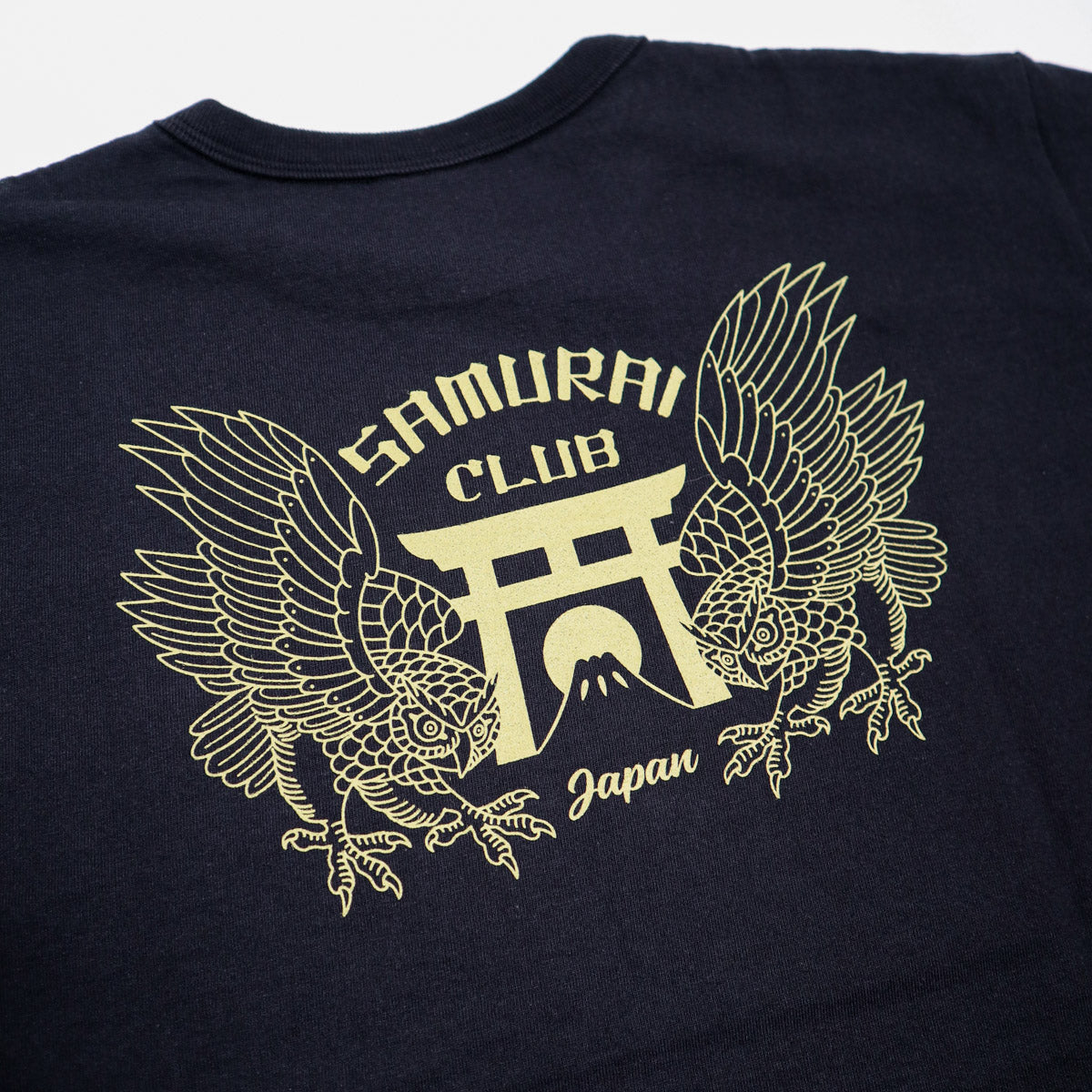 SCT26-101 Heavy Weight Night Owl Tee - Black