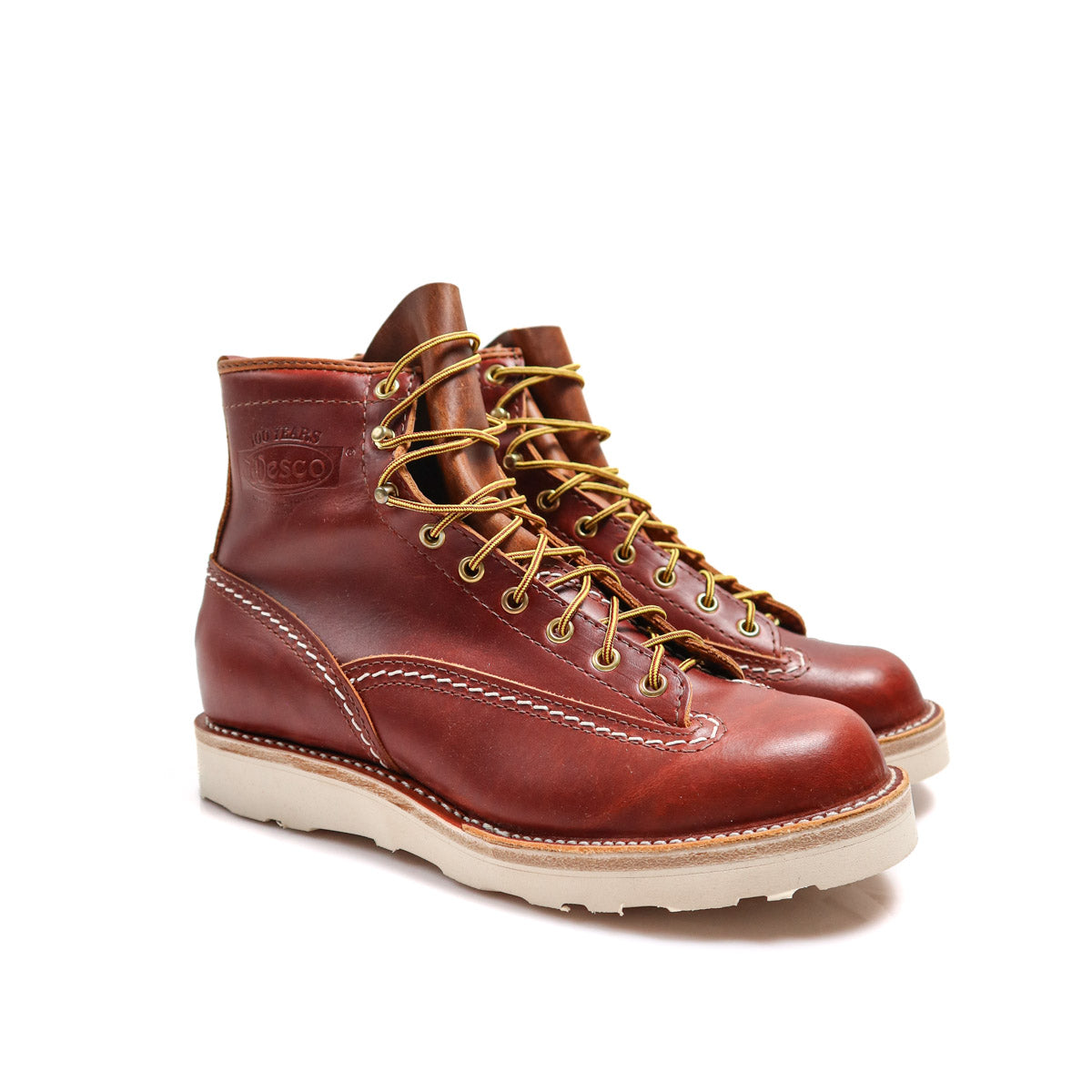 Wesco X Brooklyn Clothing Custom 6" Jobmaster British Tan Domane