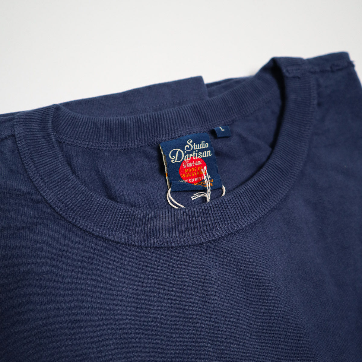 9913 Tsuri-ami Loopwheeled T-shirt Navy