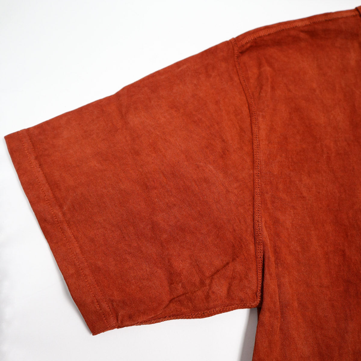 8198 Amami Oshima Mud-Dyed Loopwheeled T-Shirt - Brown