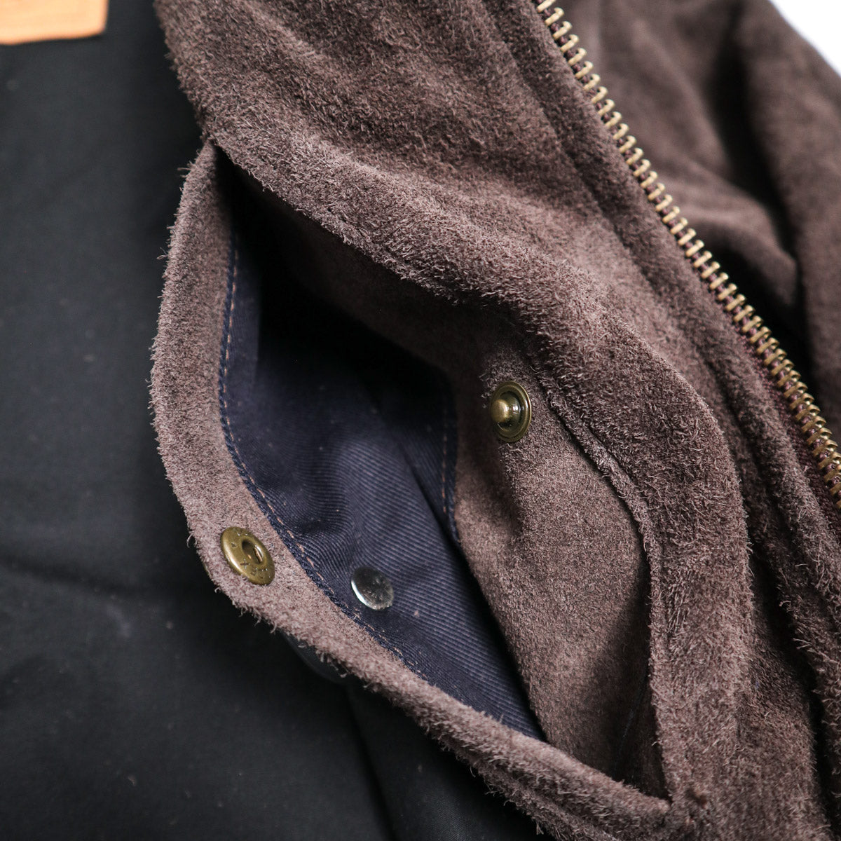 Brooklyn Clothing x Simmons Bilt Tail Gunner Dark Brown Roughout