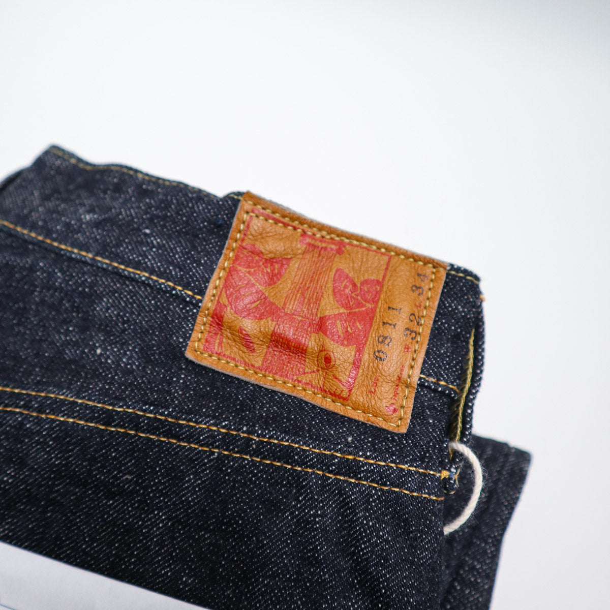 0811 15.5oz Slub-nep Loose Fit One Wash - Indigo