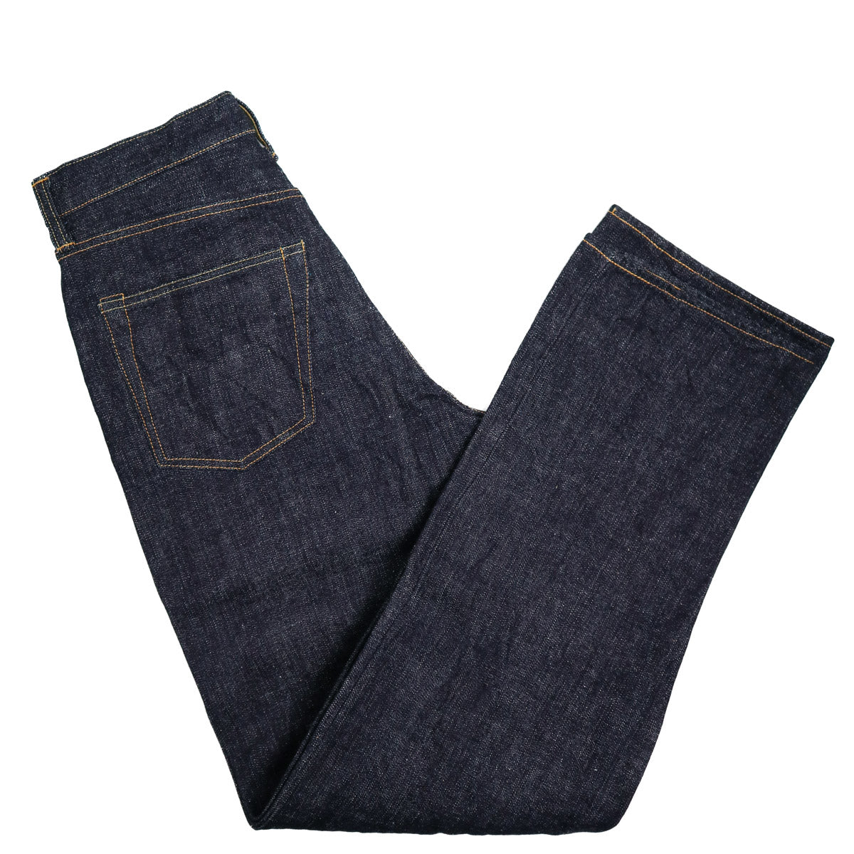 0811 15.5oz Slub-nep Loose Fit One Wash - Indigo