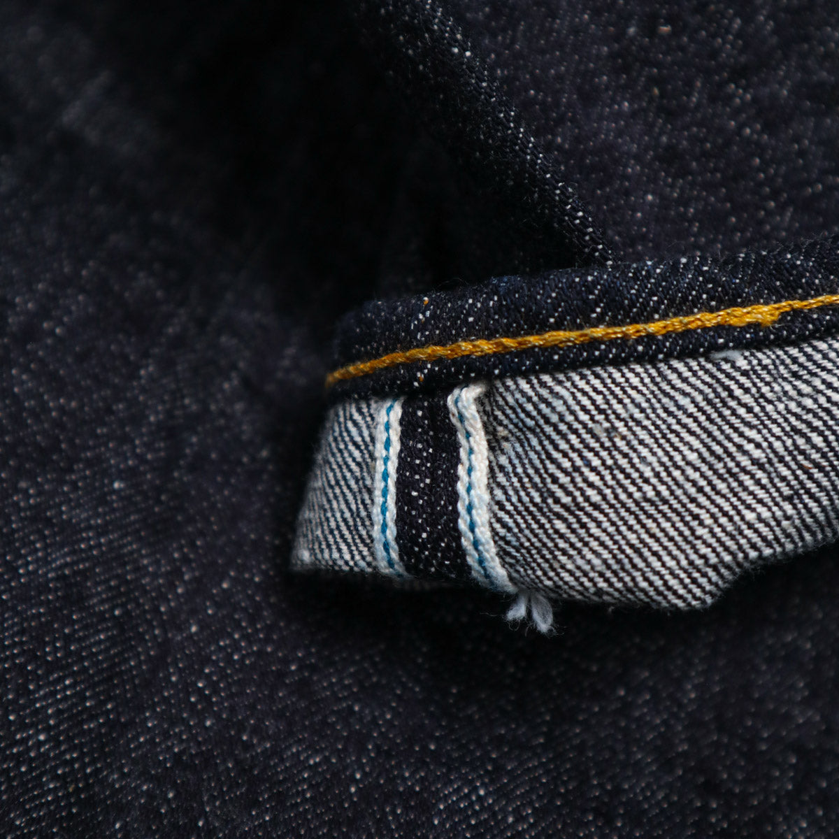0811 15.5oz Slub-nep Loose Fit One Wash - Indigo