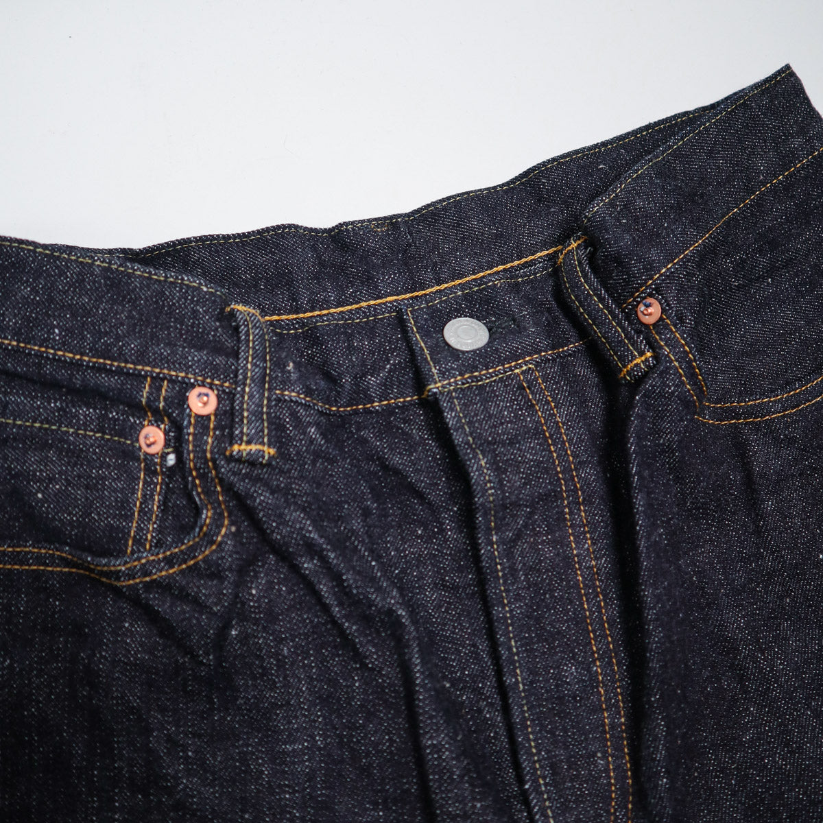 0611 15.5oz Slub-nep Relax Fit One Wash - Indigo