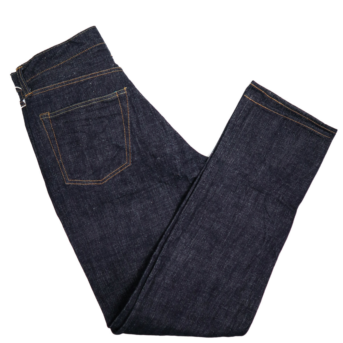 0611 15.5oz Slub-nep Relax Fit One Wash - Indigo