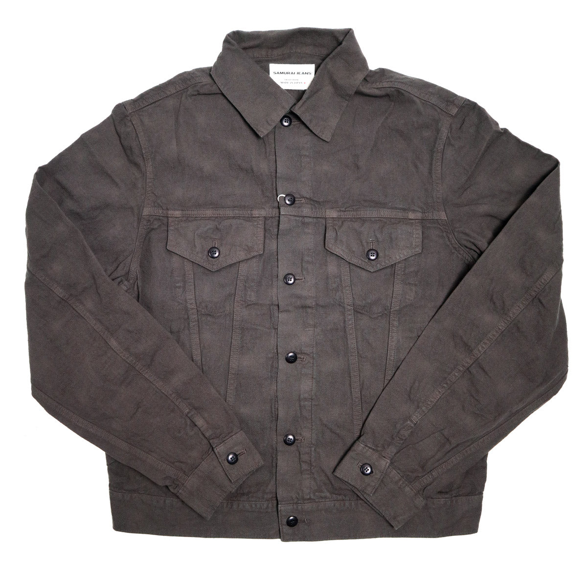 SJTKJ26-AT Tropical Weather Trucker Jacket Black