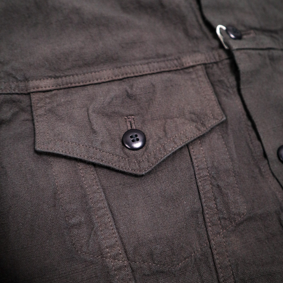 SJTKJ26-AT Tropical Weather Trucker Jacket Black