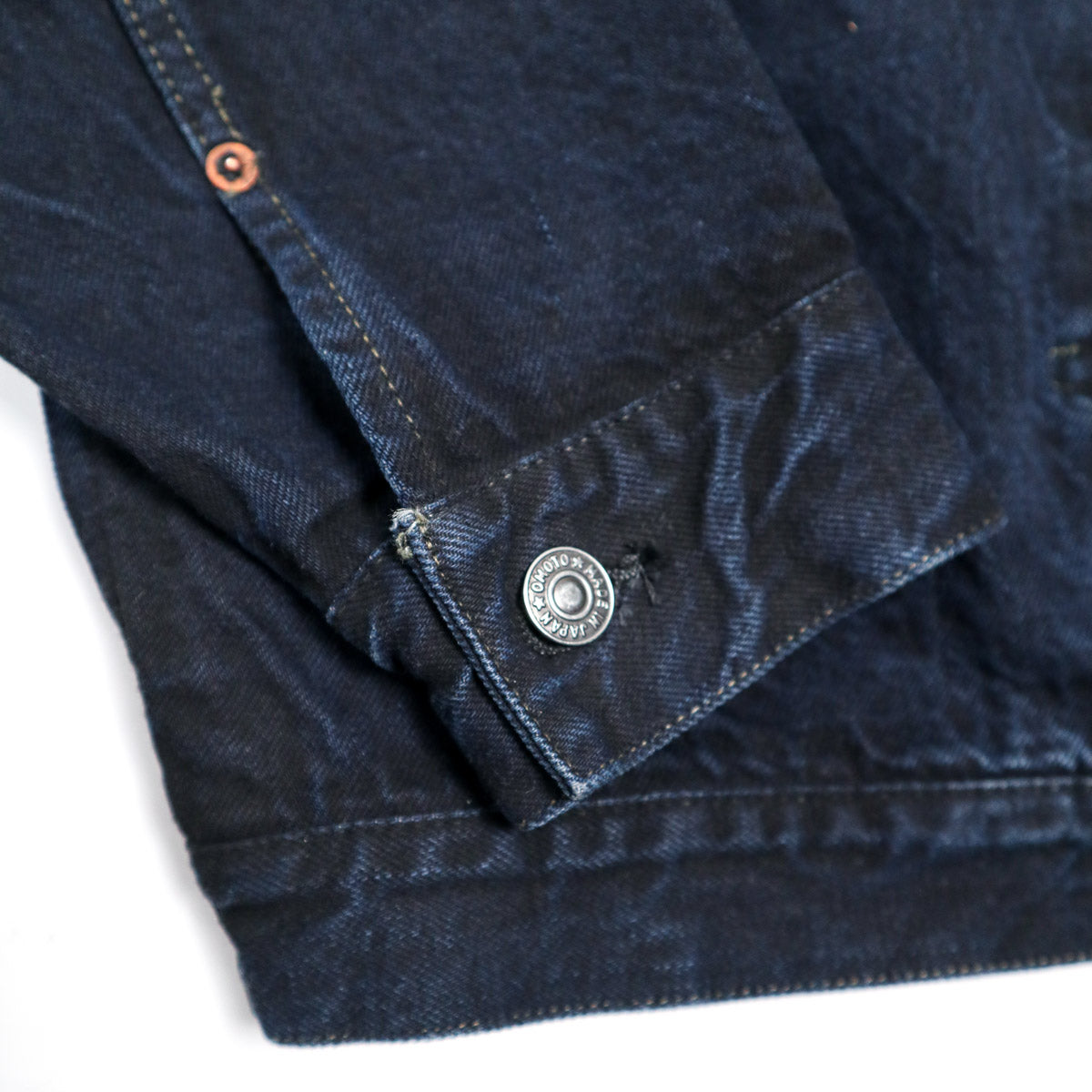 3215 13.5oz Selvedge Denim Type 2 Jacket Charcoal Overdye