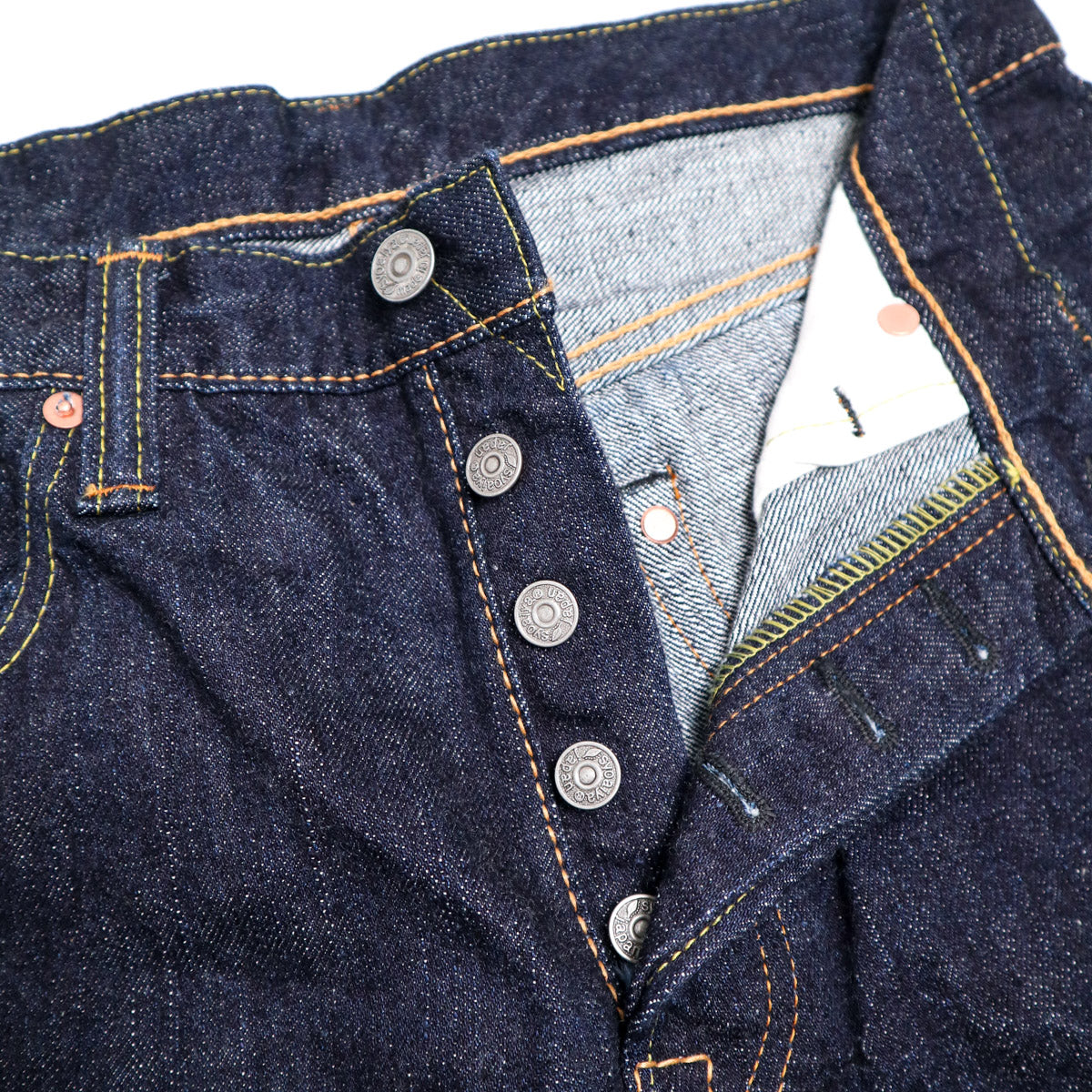 XX-019 14oz Selvedge Denim Relaxed Tapered One Wash Indigo