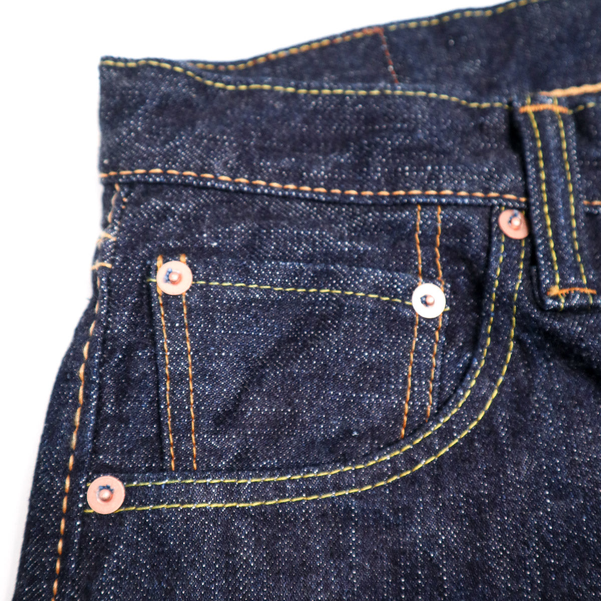 XX-019 14oz Selvedge Denim Relaxed Tapered One Wash Indigo