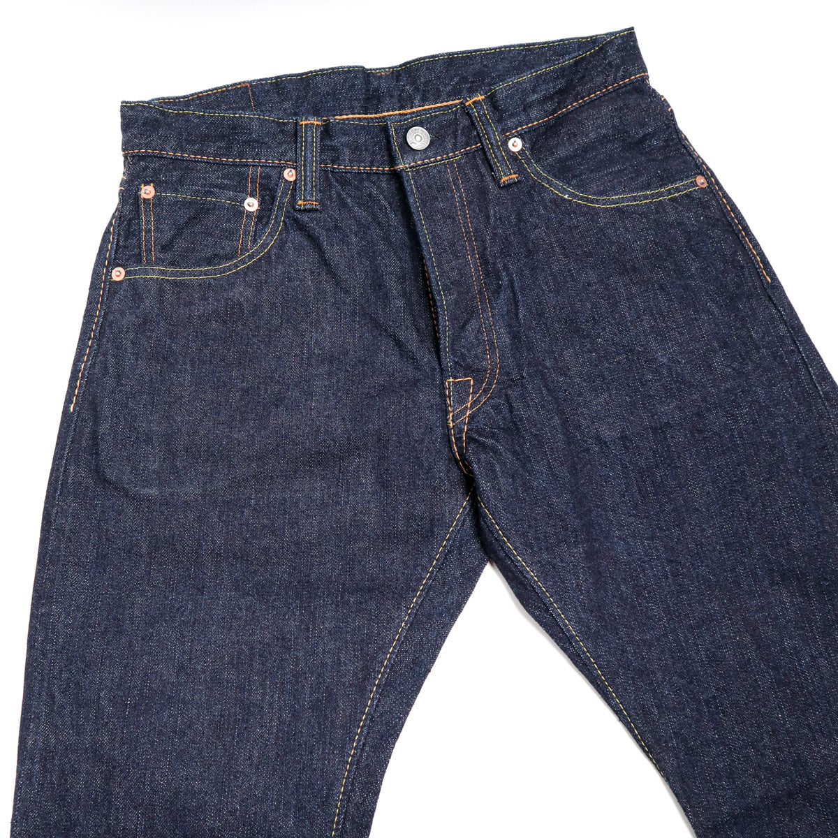 XX-019 14oz Selvedge Denim Relaxed Tapered One Wash Indigo