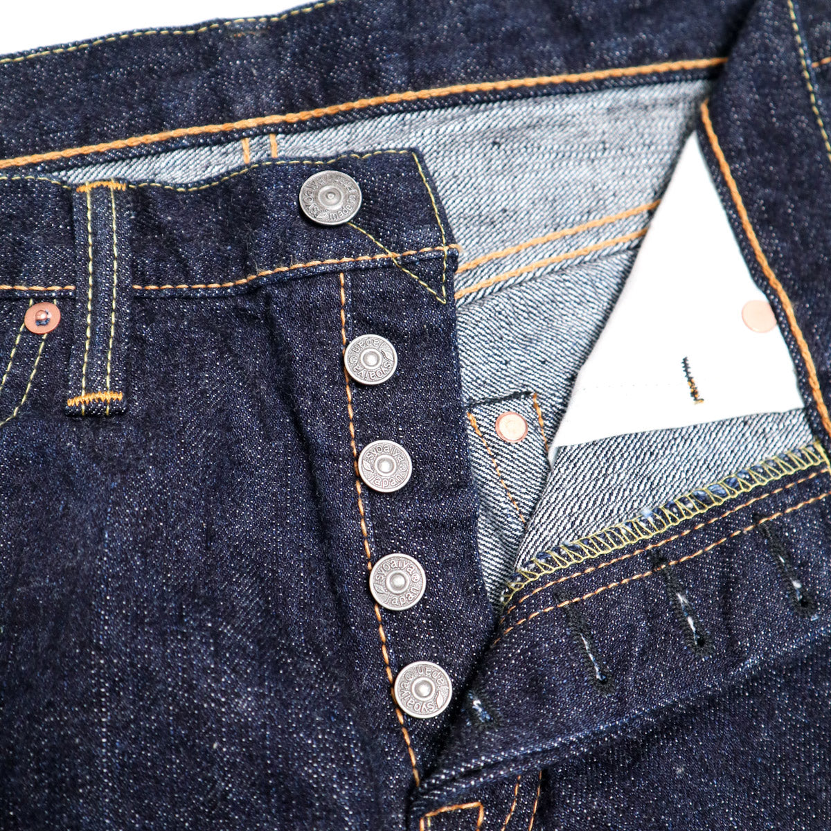 XX-005 14oz Selvedge Denim Slim Straight One Wash Indigo