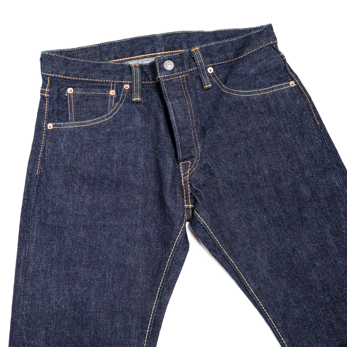 XX-005 14oz Selvedge Denim Slim Straight One Wash Indigo