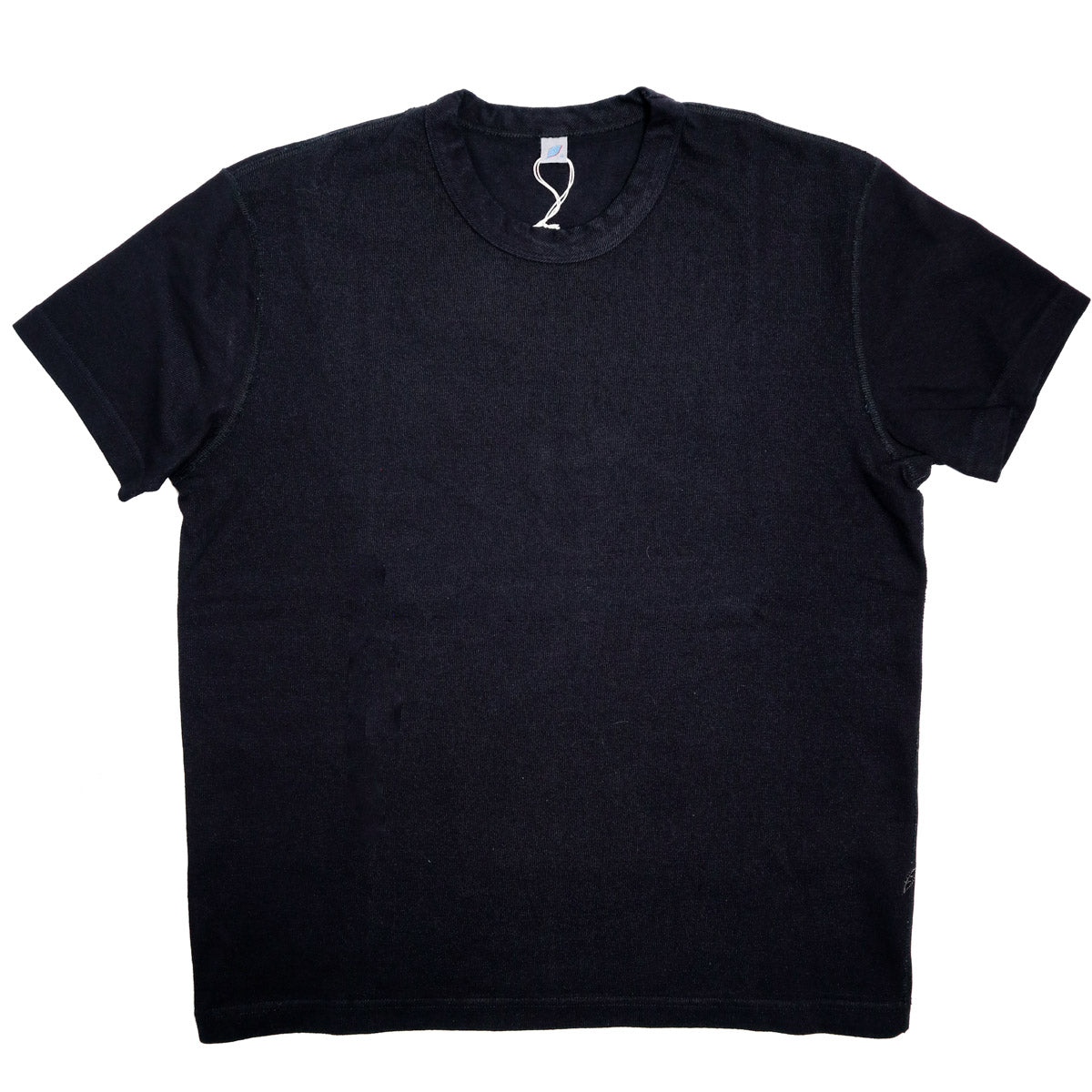 5412-IDBK 11oz Super Heavyweight Jersey T-Shirt Indigo X Black
