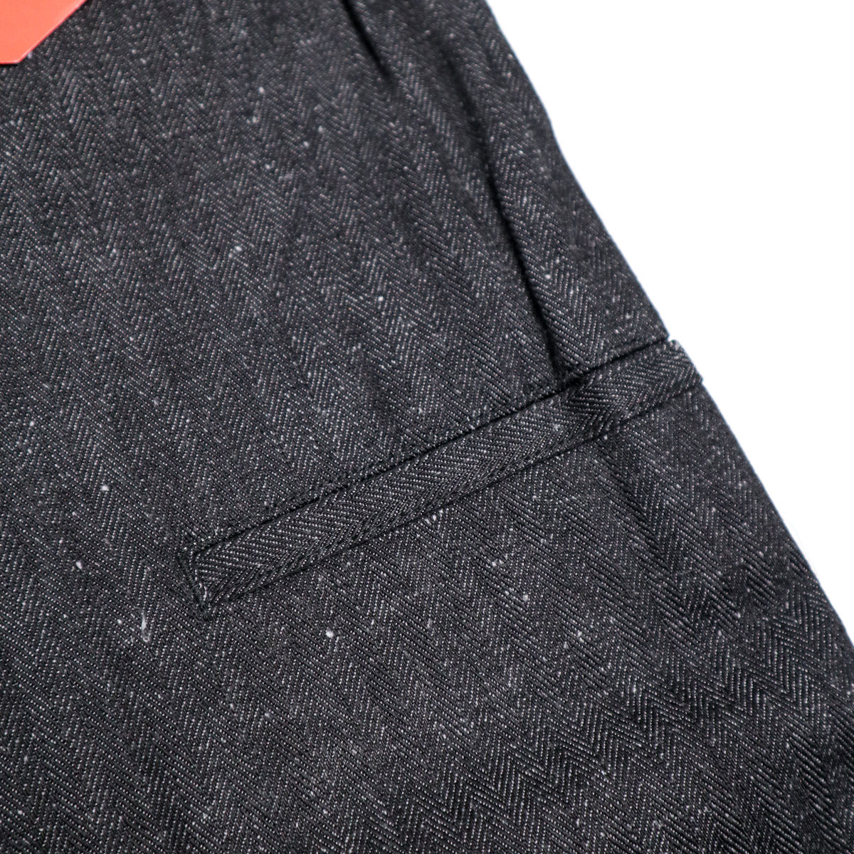 SWC300WP-HB 13oz Gray Nep HBT Wide Trouser Sulfide Black