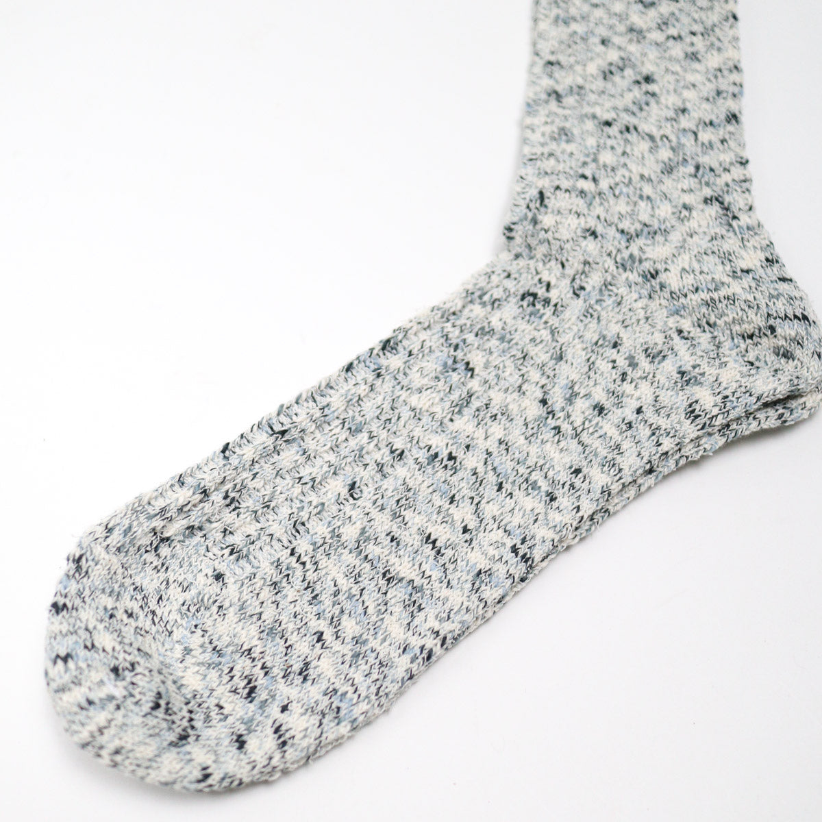 Homespun Art Yarn Crew Sock Black