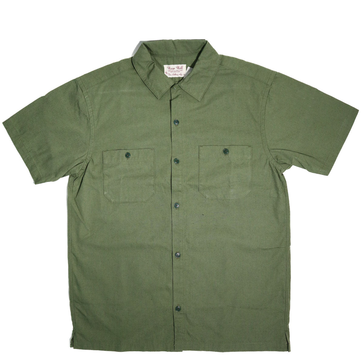 Short Sleeve Mechanic Shirt Green