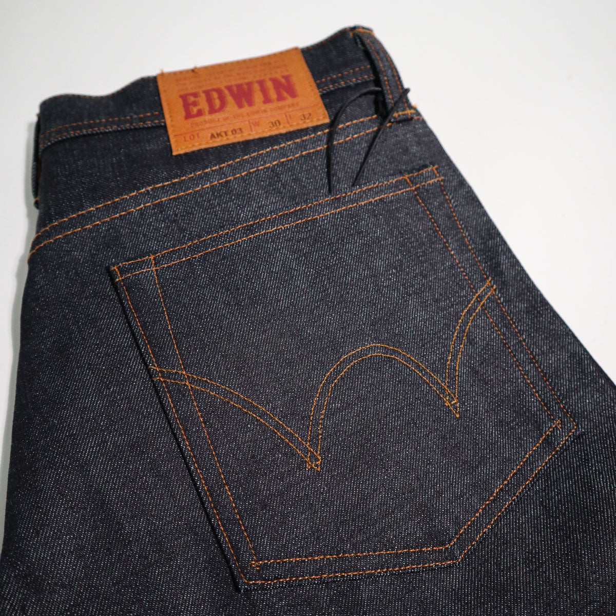 AKT33 Dry Indigo Japanese Selvedge Denim Regular Taper