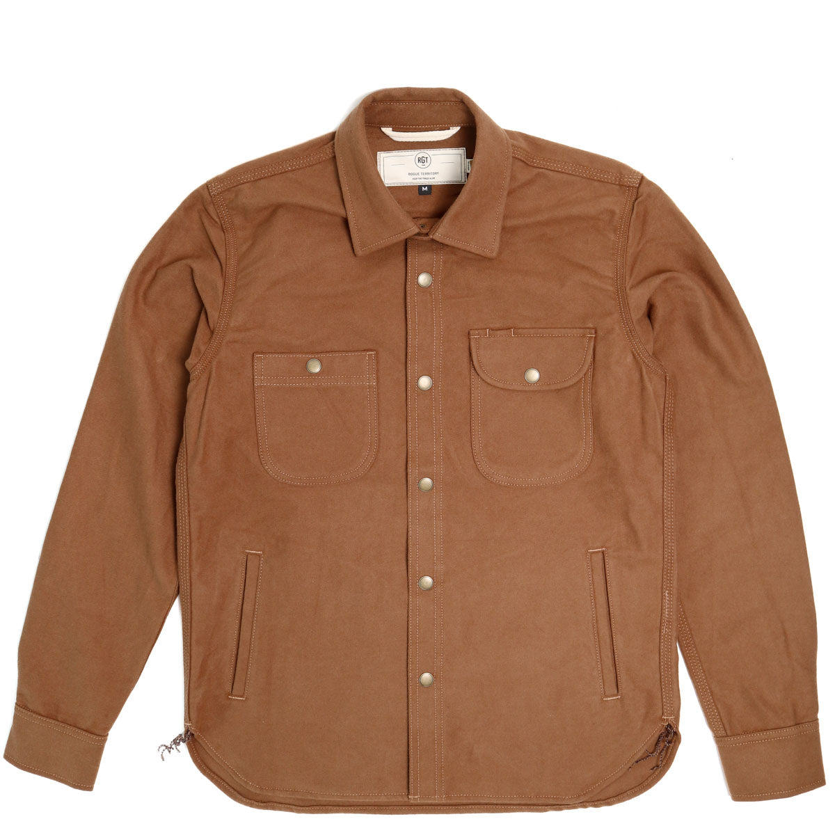 Rogue Territory Service Shirt - Copper Brushed Flannel