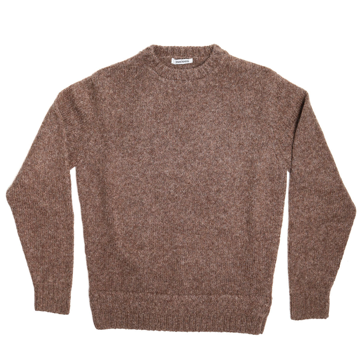 Alpaca Crewneck Sweater Oak