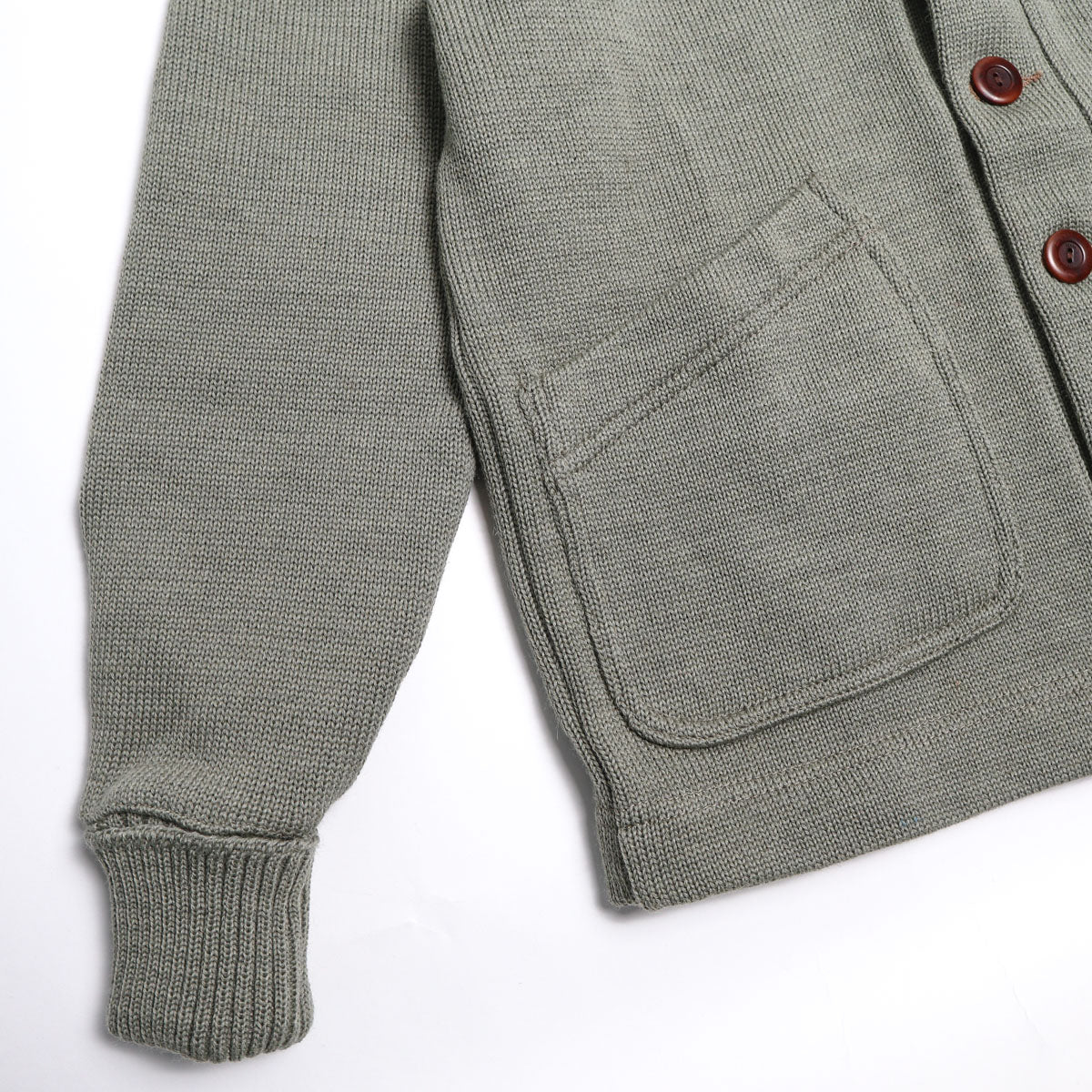 Brooklyn x Dehen Shawl Sweater Coat 2.0 Sage