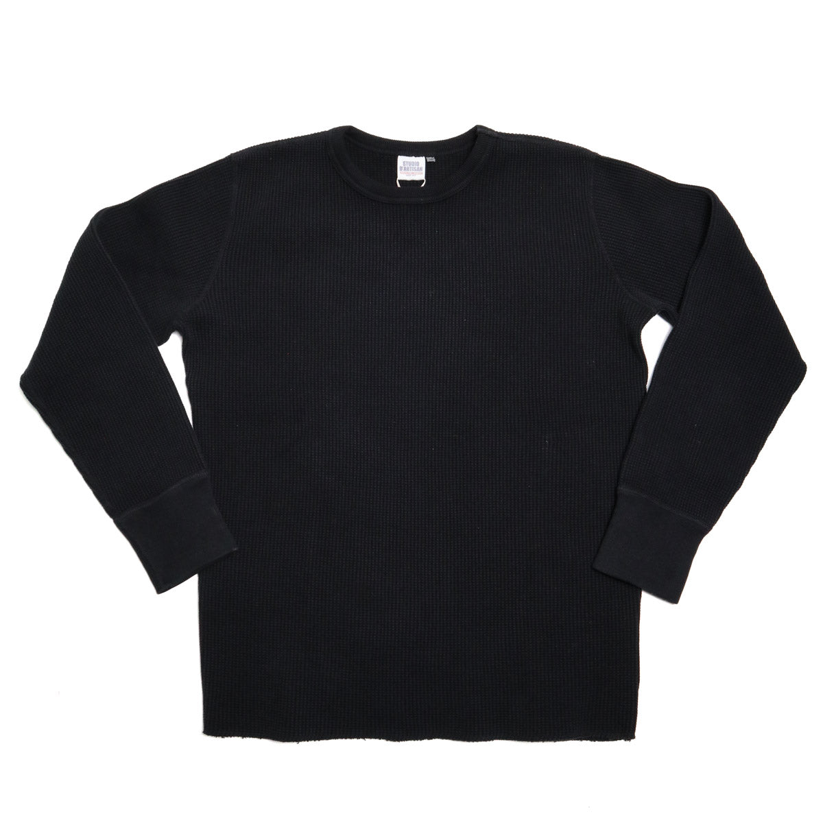 9936 Heavy Thermal Shirt Black