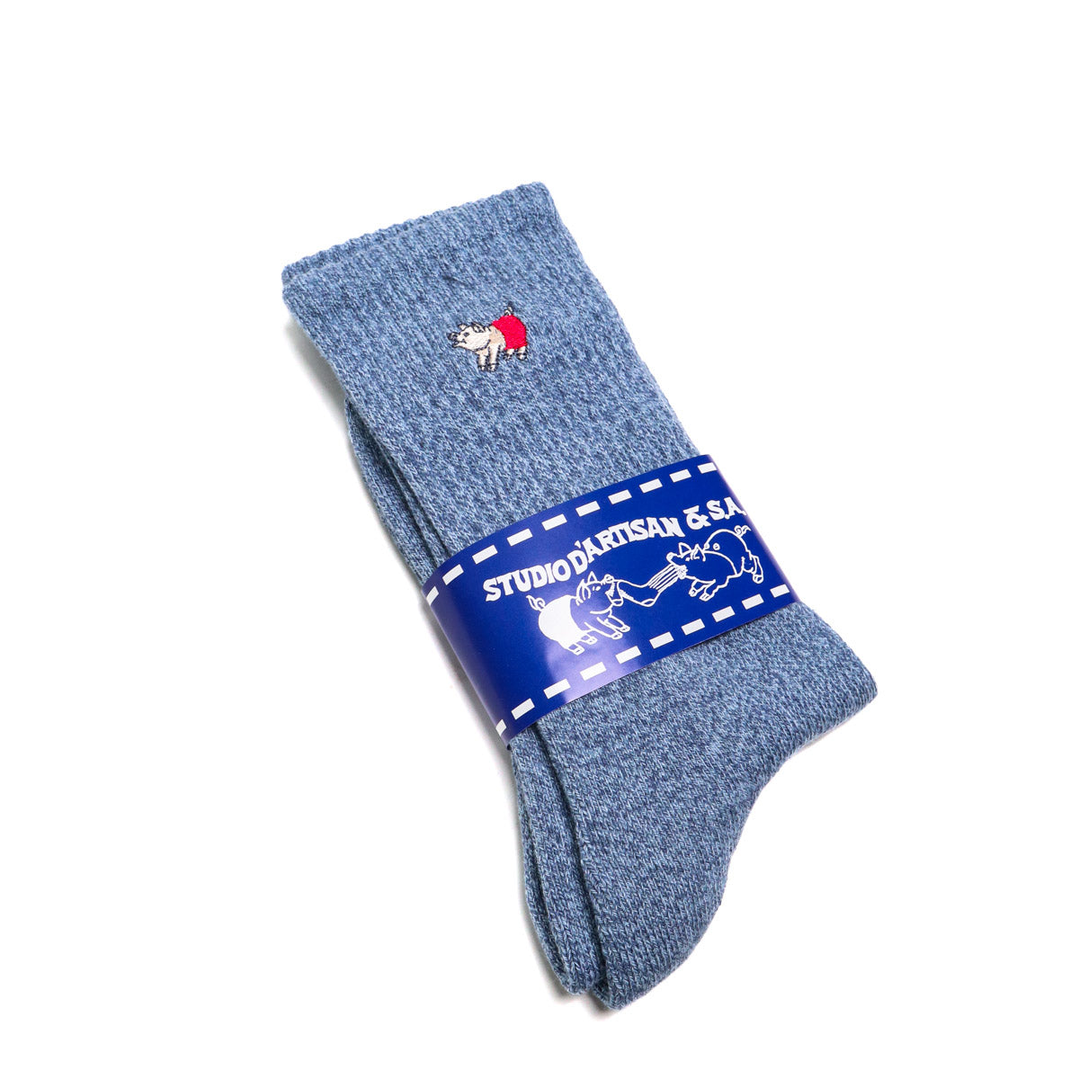 7305 Long Socks Blue