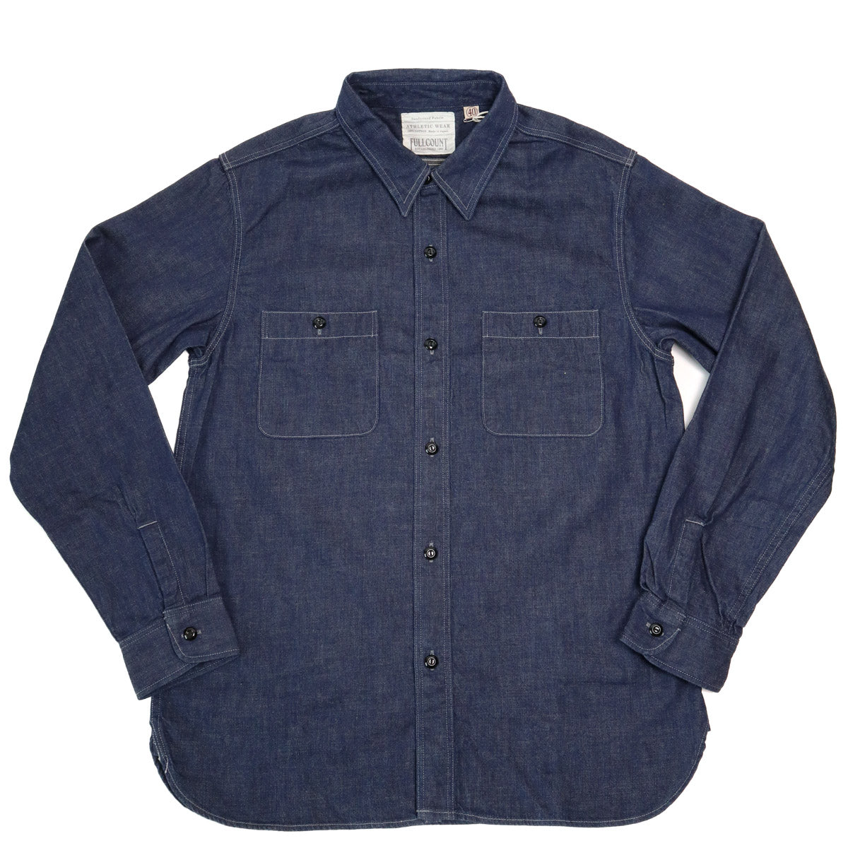 4890 Denim Work Shirt - Indigo — Brooklyn Clothing