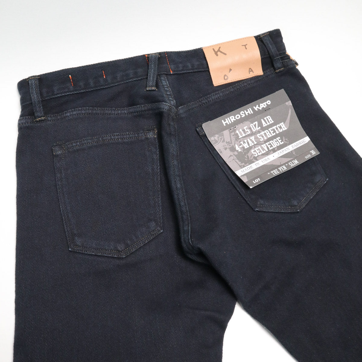 The Pen Air 11.5oz Nina Selvedge Denim