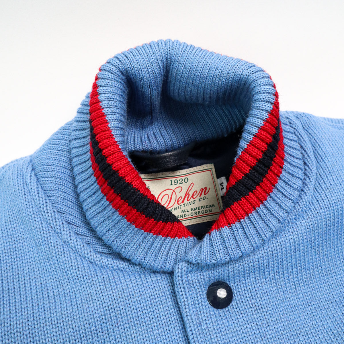 Knit Club Jacket Columbia Blue