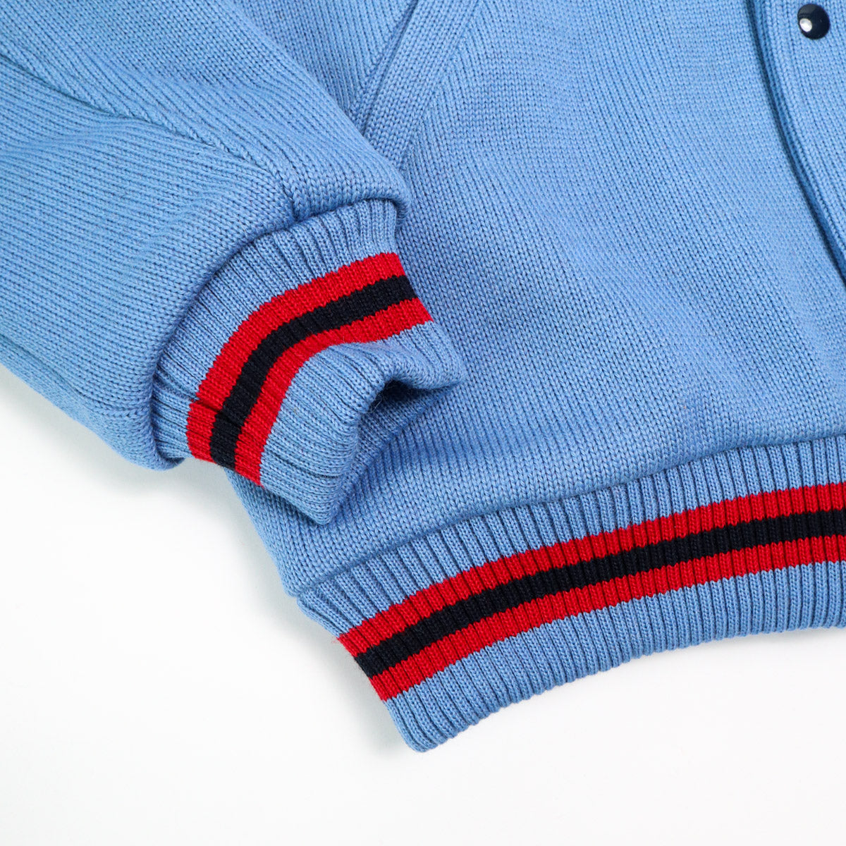 Knit Club Jacket Columbia Blue