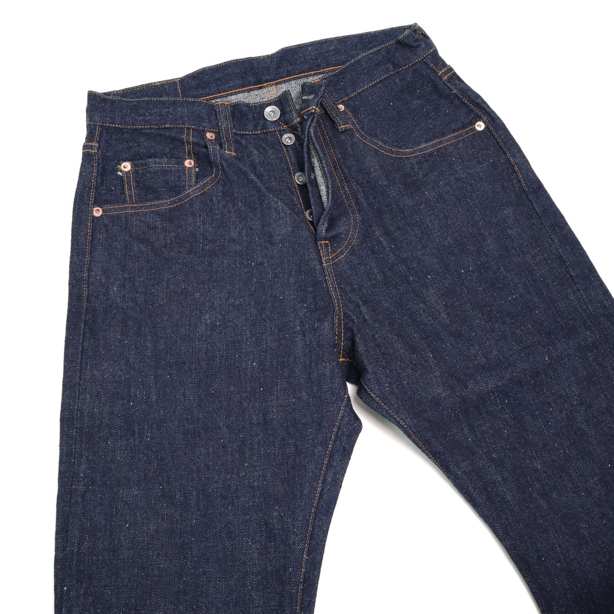 S211AX 18oz Ai-Benkei Selvedge Denim Relaxed Taper Natural Indigo