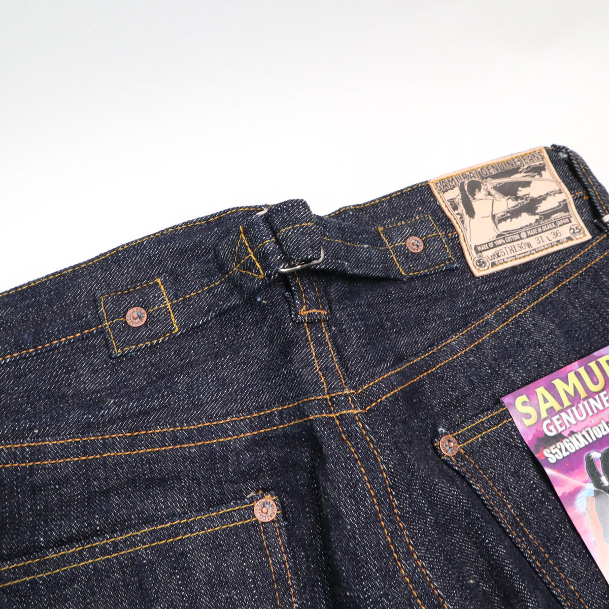 S526XX17OZL-25TH 25th Anniversary 17oz "Sasaki Kojiro" Selvedge Denim Regular Straight Indigo