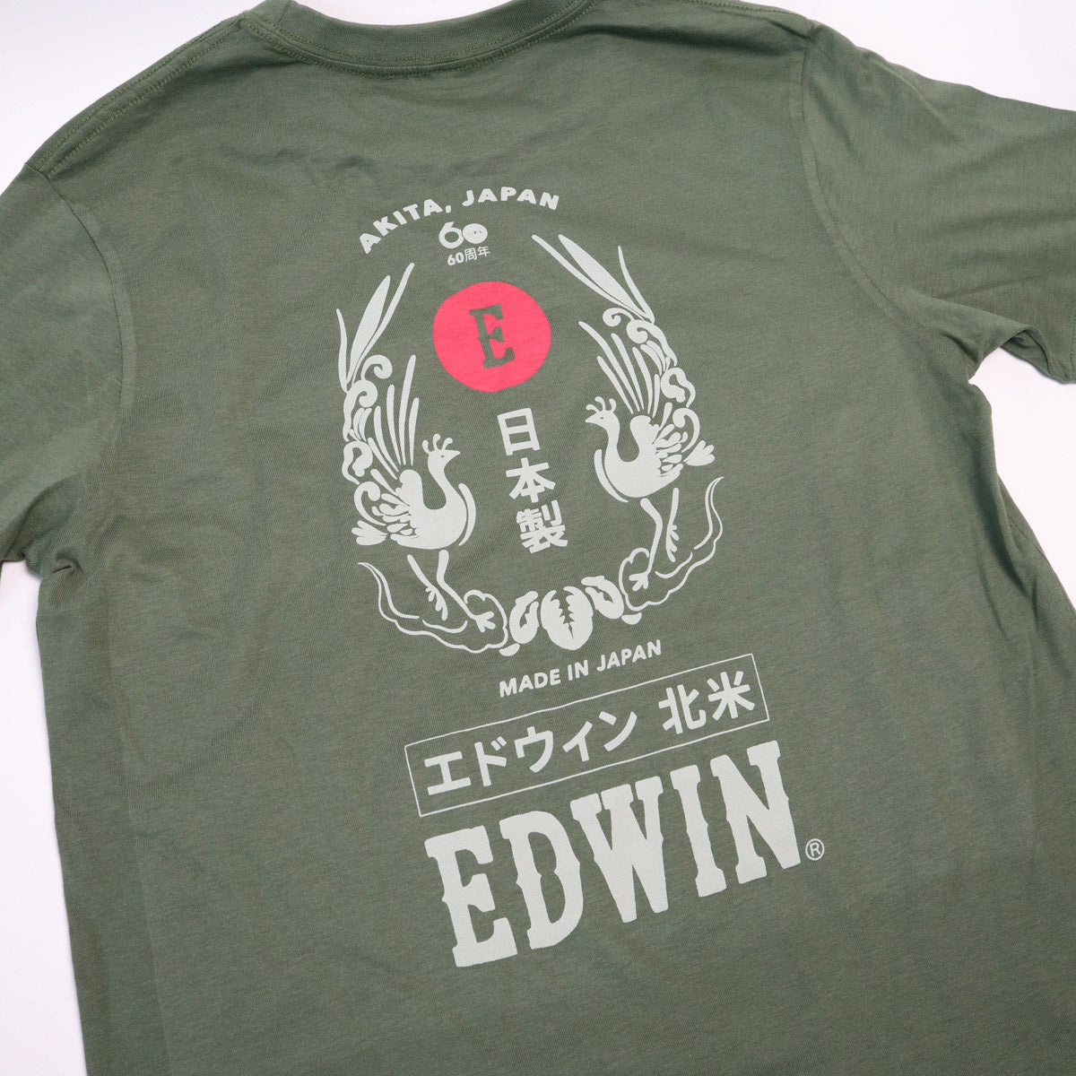 Edwin Recycled Cotton Graphic Tee 60th Anniversary