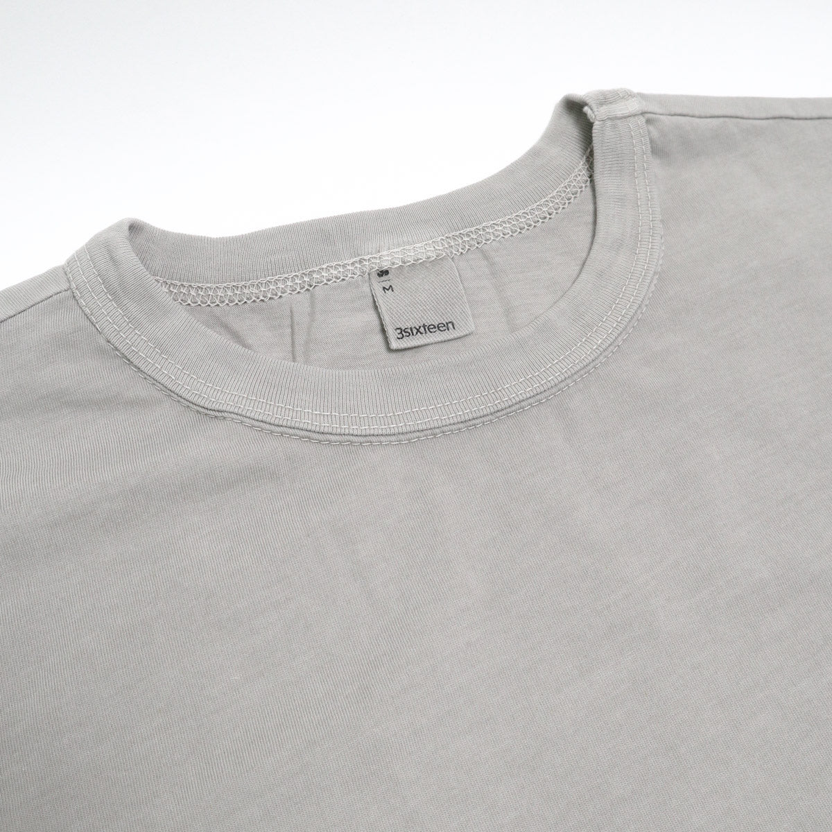 Garment Dyed Pima Tee Ash