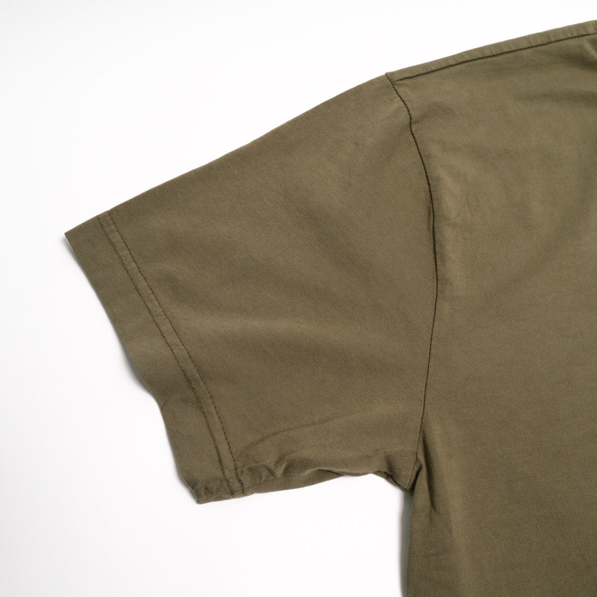 Garment Dyed Pima Tee Military Green